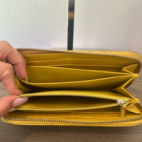 Fendi Zucca Coated Canvas Zippy Long Wallet - Picture 7 of 17